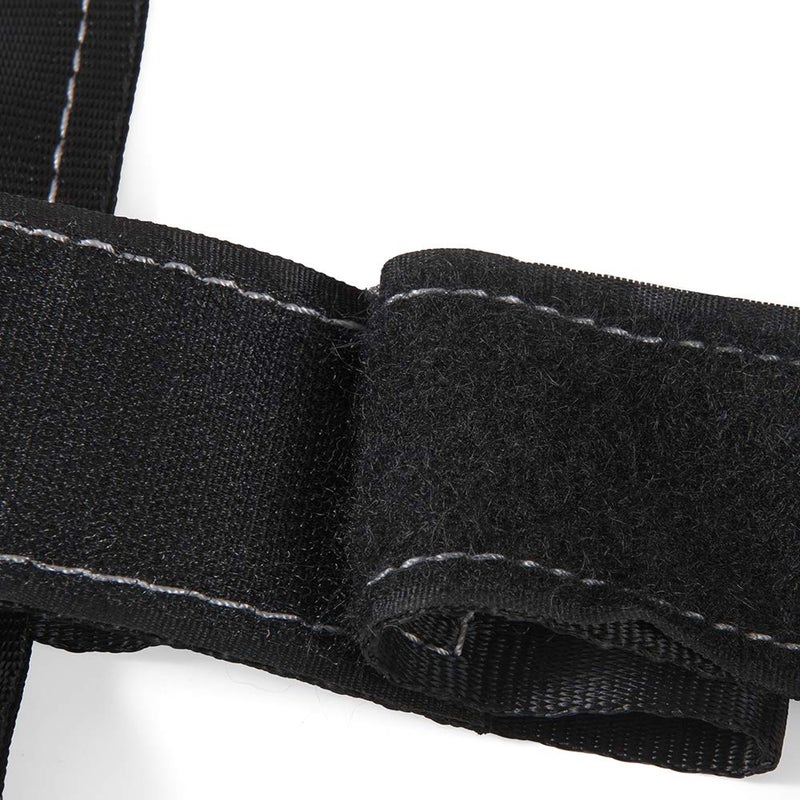 MOTO4U Universal Motorcycle Rear Wheel Tie Down Strap in Black - Image 4